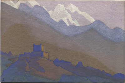 チベット、ヒマラヤ、1936 作： Nicholas Roerich