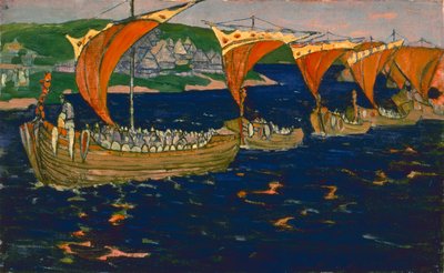 招待されていないゲスト 作： Nicholas Roerich
