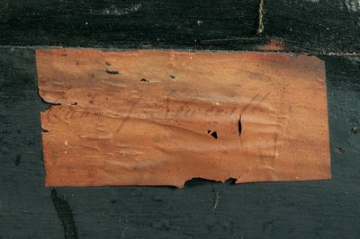ルイ14世時代のコモード（オルモル、真鍮、べっ甲、黒檀のブール）の詳細（486114-19も参照 作： Nicholas Sageot
