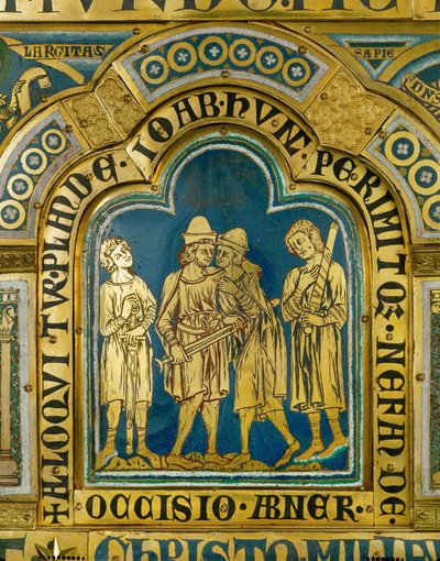 ヨアブ、ダビデ王のもとに渡ったサウル王の元将軍アブネルを暗殺 作： Nicholas of Verdun