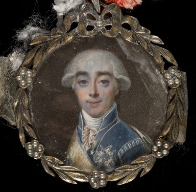 ハンス・アクセル・フォン・フェルセン伯爵の肖像1755-1810、1784 作： Niclas Lafrensen