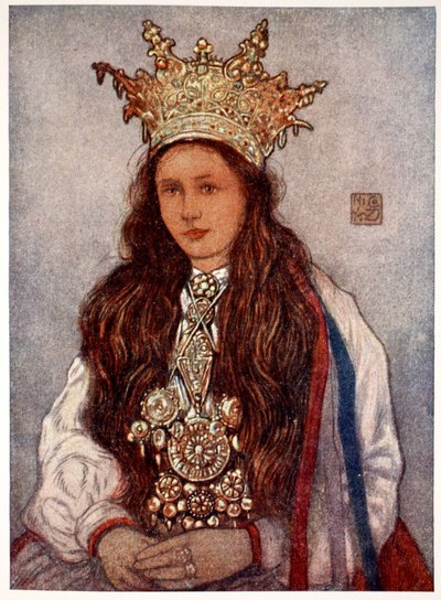 ハルダンガーの花嫁、1905年 作： Nico Jungman