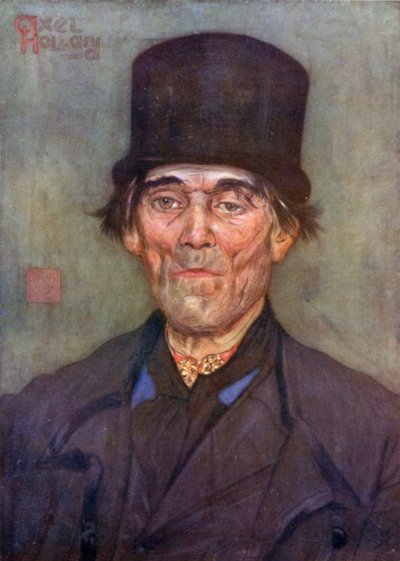 アクセルのおっさん」（カラーリトグラフ 作： Nico Jungman
