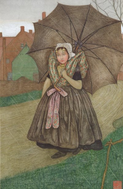 雨の中の家 作： Nico Jungman