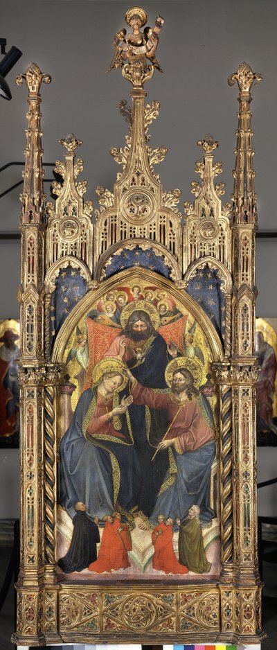 聖母の戴冠式、1400年頃 作： Nicolò di Pietro