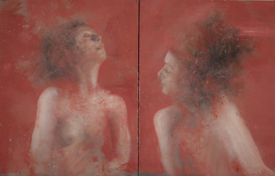 対話、2015年（キャンバスに油彩） 作： Nicola Pucci