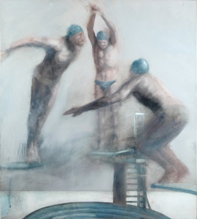 ダイバーズ, 2012 （キャンバスに油彩） 作： Nicola Pucci