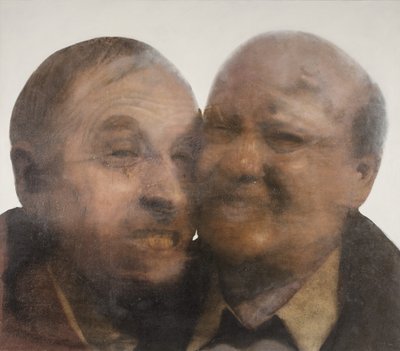 顔面衝突, 2004 （キャンバスに油彩） 作： Nicola Pucci