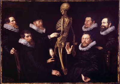 博士の解剖学のレッスン。 Sebastiaen Egbertszデフライ 作： Nicolaes  Eliasz