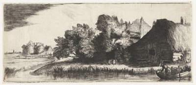 農場のある風景 作： Nicolaes Anthoni Flinck (attributed to)