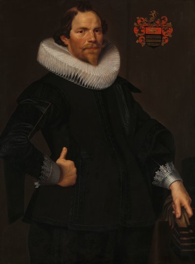 ピーター・ヴァン・ソンの肖像 (c. 1590-1654) 作： Nicolaes Eliasz Pickenoy (attributed to)