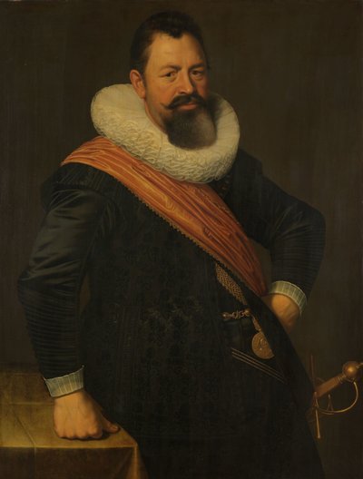 Jochem Hendricksz Swartenhont (1566-1627) の肖像 作： Nicolaes Eliasz Pickenoy