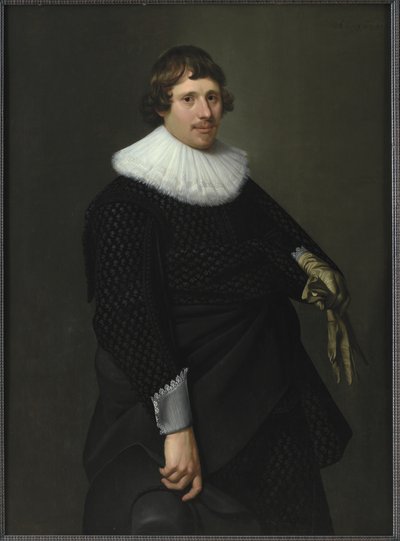男の肖像 作： Nicolaes Eliasz. Pickenoy