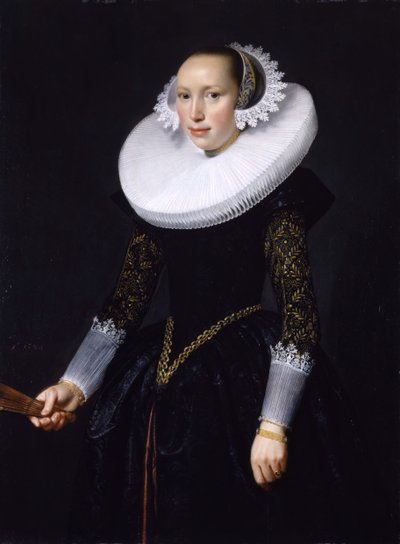 女性の肖像、1630年。 作： Nicolaes Eliasz Pickenoy