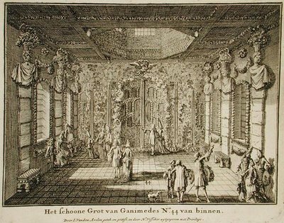 ガニメデスの石窟（彫刻 作： Nicolaes Jansz  Visscher