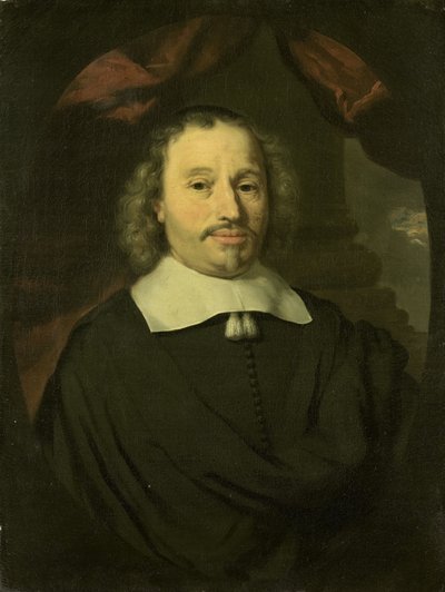 ヘンドリック・ワイナンズの肖像 (1601/02-1676) 作： Nicolaes Maes (copy after)