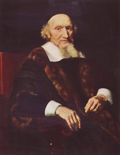 ジェイコブ・トリップの肖像 作： Nicolaes Maes