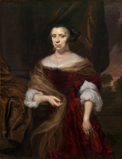 ある女性の肖像 作： Nicolaes Maes