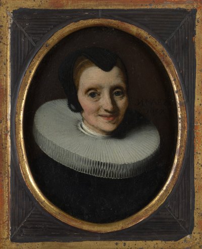 女性の肖像、1657年。 作： Nicolaes Maes