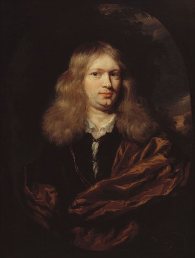 若い男の肖像 作： Nicolaes Maes