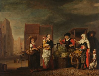 野菜市場 作： Nicolaes Maes