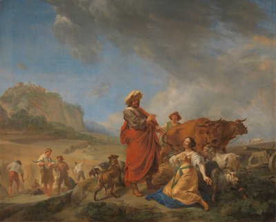 ルースとボア 作： Nicolaes Pietersz Berchem