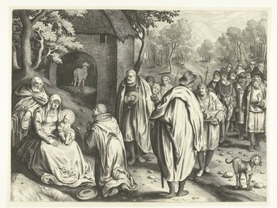 王たちの崇拝 作： Nicolaes de Bruyn