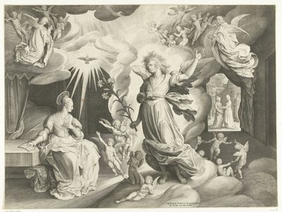 告知 作： Nicolaes de Bruyn