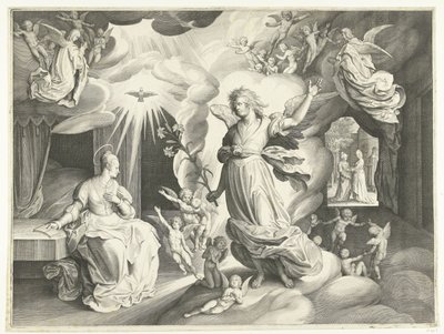 告知 作： Nicolaes de Bruyn