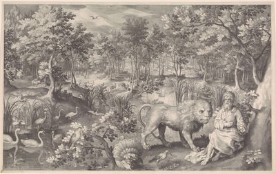 荒野のエレミヤ 作： Nicolaes de Bruyn