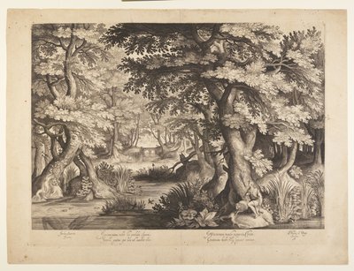 荒野の洗礼者聖ヨハネ 作： Nicolaes de Bruyn