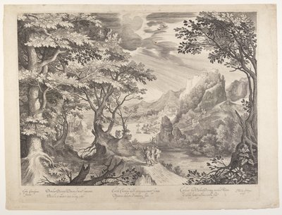エマオに向かう弟子たち 作： Nicolaes de Bruyn