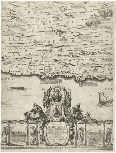 カールト・ヴァン・パレスチナ 聖地または約束の地の小説の説明 (オブジェクトのタイトル) 作： Nicolaes van Geelkercken