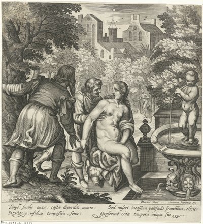 スザンナと長老たち 作： Nicolaes van Geelkercken