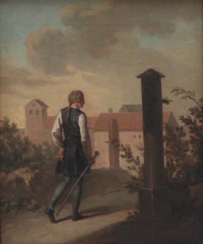 ポトゥのニールス・クリム 作： Nicolai Abildgaard
