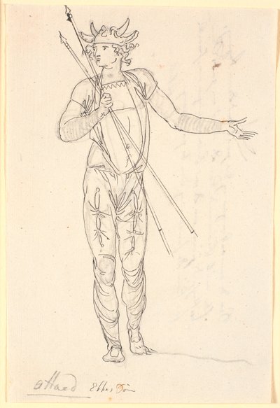 オッタード、エベの息子 作： Nicolai Abildgaard