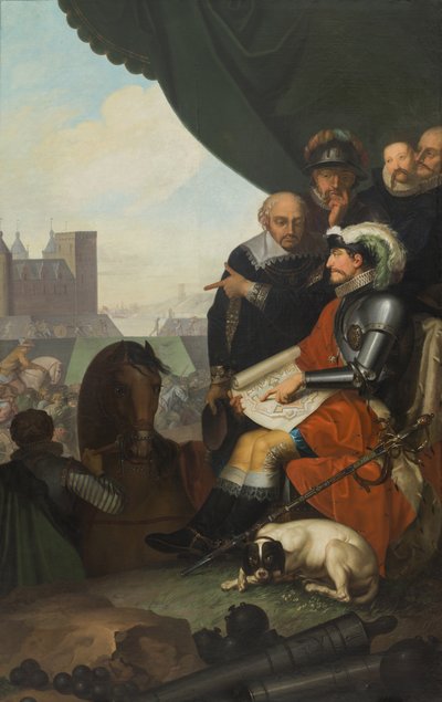 フレデリック2世、クロンボー城を建設（1781-1782年 作： Nicolai Abraham Abildgaard