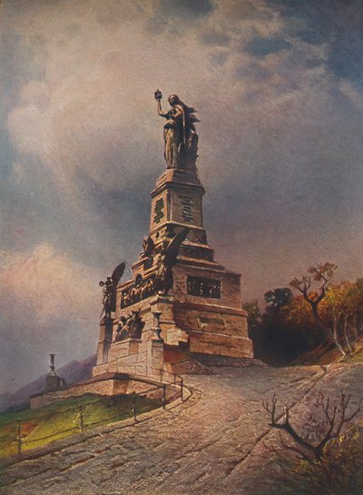 ニーダーヴァルト記念碑、1923年。 作： Nicolai Astudin