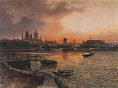 マインツ、1923年。 作： Nicolai Astudin