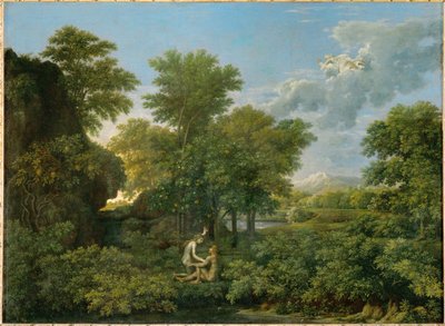 Le Printemps, ou le Paradis Terrestre -春、あるいは地上の楽園 ... 作： ニコラ (所属) プッサン