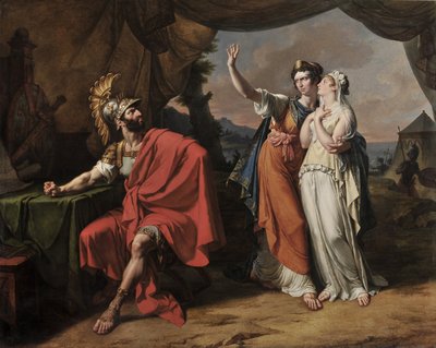 オーリードのイフィジェニア 作： Nicolas Andre Monsiau