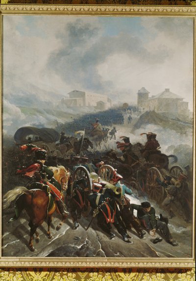 1808年12月、シエラ・グアダラマを横断するフランス軍 ... 作： Nicolas Antoine Taunay
