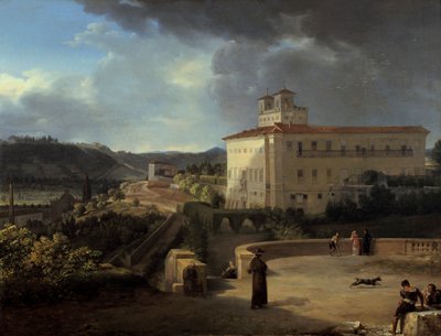 ヴィラメディシスのビュー、ローマ、1815 作： Nicolas Antoine Taunay