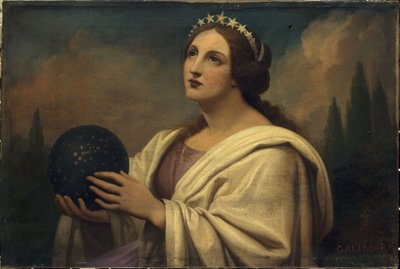 科学または天文学の寓意 作： Nicolas Auguste Galimard