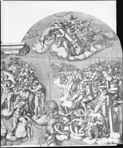 ミケランジェロの最後の審判, 1562., 1562. 作： Nicolas Beatrizet