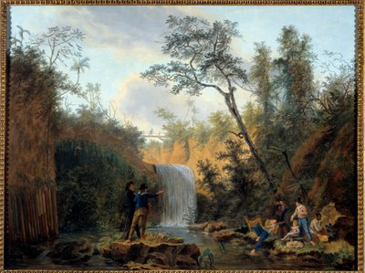 南アメリカにおける植物学者の遠征 ニコラ・ディディエ・ボゲ（1755-1839）による絵画 18世紀 ラ・ロシェル、ヌーヴォー・モンド美術館蔵 作： Nicolas Didier Boguet