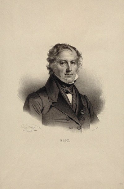 ジャン・バティスト・ビオの肖像 1774-1862. 作： Nicolas Eustache Maurin