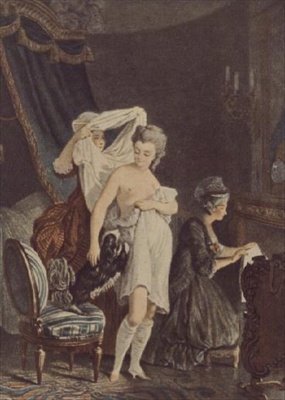 服を着る（彫刻） 作： Nicolas Francois Regnault