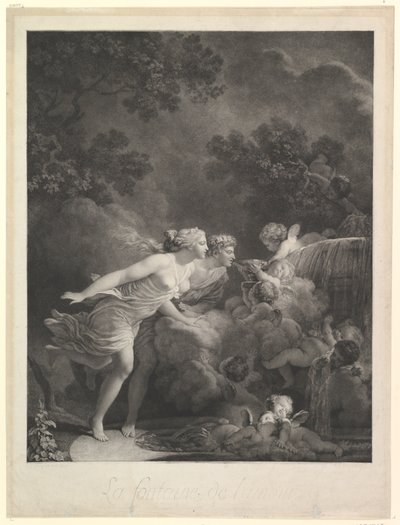 愛の泉、1785年。 作： Nicolas Francois Regnault