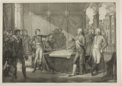 レオーベン条約 作： Nicolas Henri Jacob